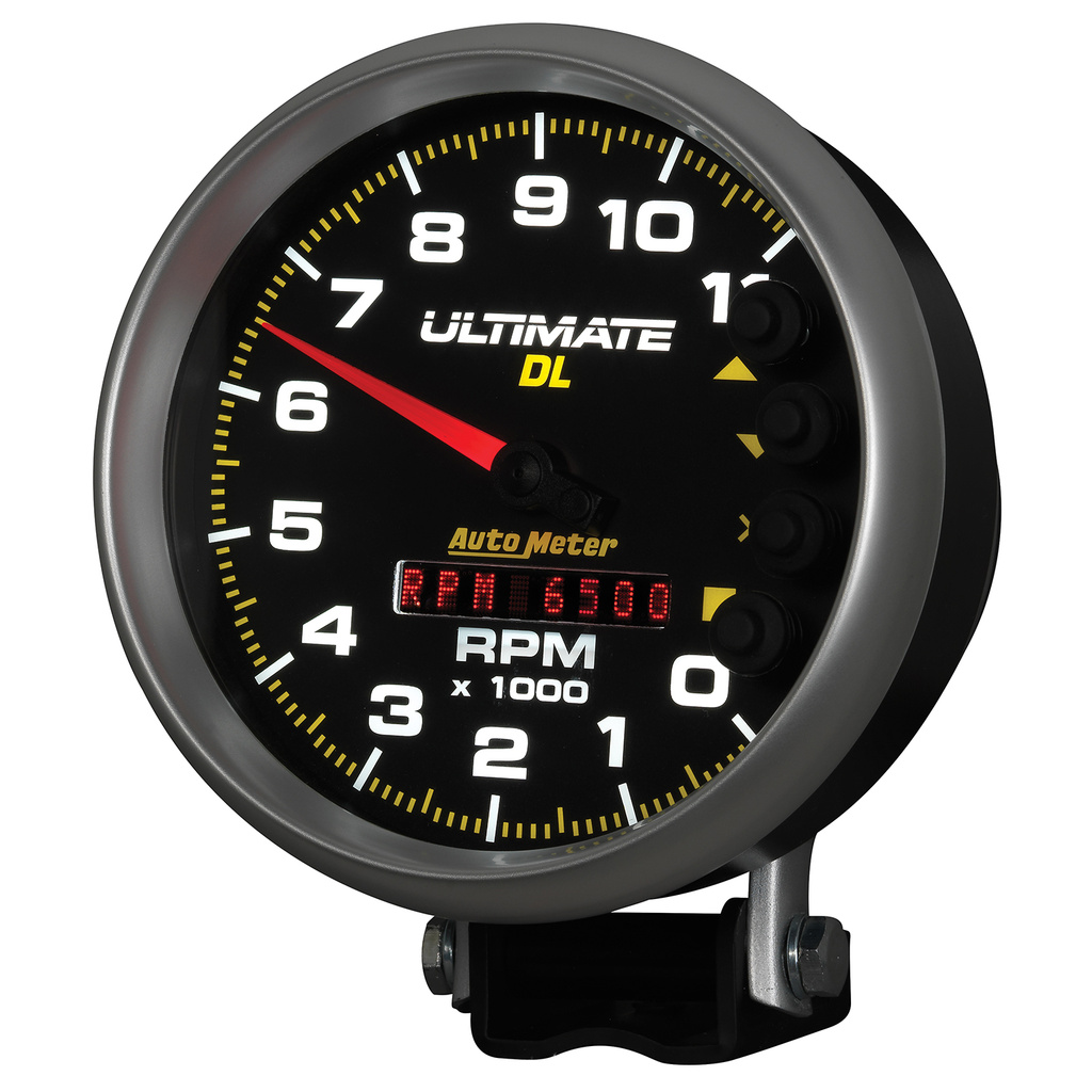 5" Drehzahlmesser, 0-11,000 Rpm, Sockel, Ultimate Dl Playback, Black