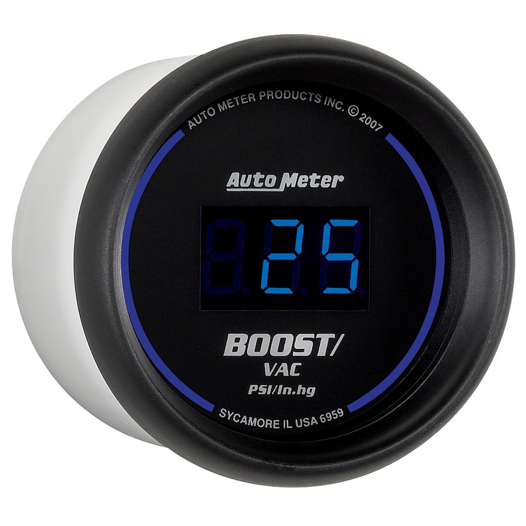 2-1/16" Boost/Vakuum, 30 In Hg/30 Psi, Cobalt Digital