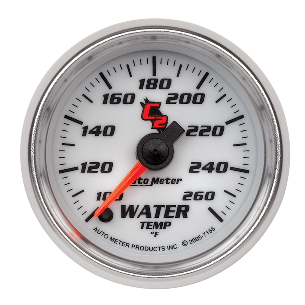 2-1/16" Wassertemperatur, 100-260 °F, C2
