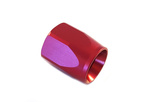 Rote Schlauchendkappe