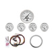 5-Instrumente Direktmontage-Armaturenbrett-Kit, Chevy Car 59-60, Old Tyme White