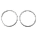 Direct Fit Dash Insert, Chevy Truck 47-53, 2 Gauge, Billet
