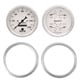 2 Gauge Direct Fit Dash Kit, Chevy Truck 47-53, 2 Gauge,  Old-Tyme White
