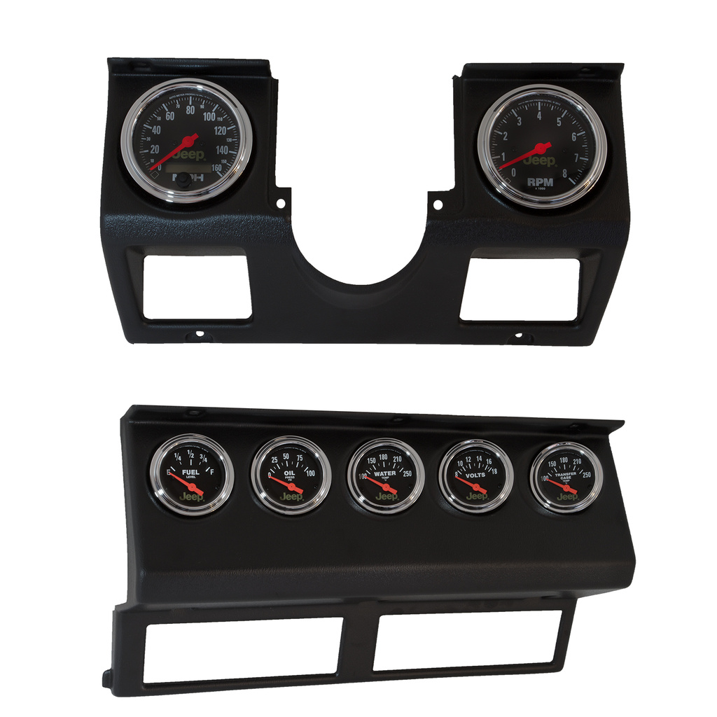 7-Instrumente Direktmontage-Armaturenbrett-Kit, Wrangler Yj 87-96, Jeep