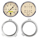 2 Gauge Direct Fit Dash Kit, Chevy Car 51-52, 2 Gauge,  Antique Beige