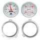 2 Gauge Direct Fit Dash Kit, Chevy Car 51-52, 2 Gauge,  Arctic White