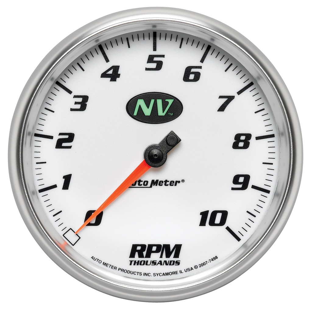 5" In-Dash Drehzahlmesser, 0-10,000 Rpm, Nv