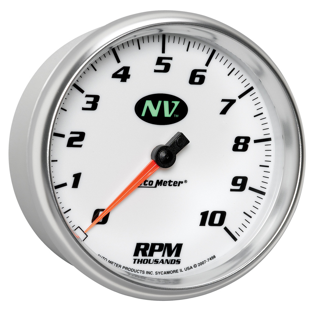5" In-Dash Drehzahlmesser, 0-10,000 Rpm, Nv