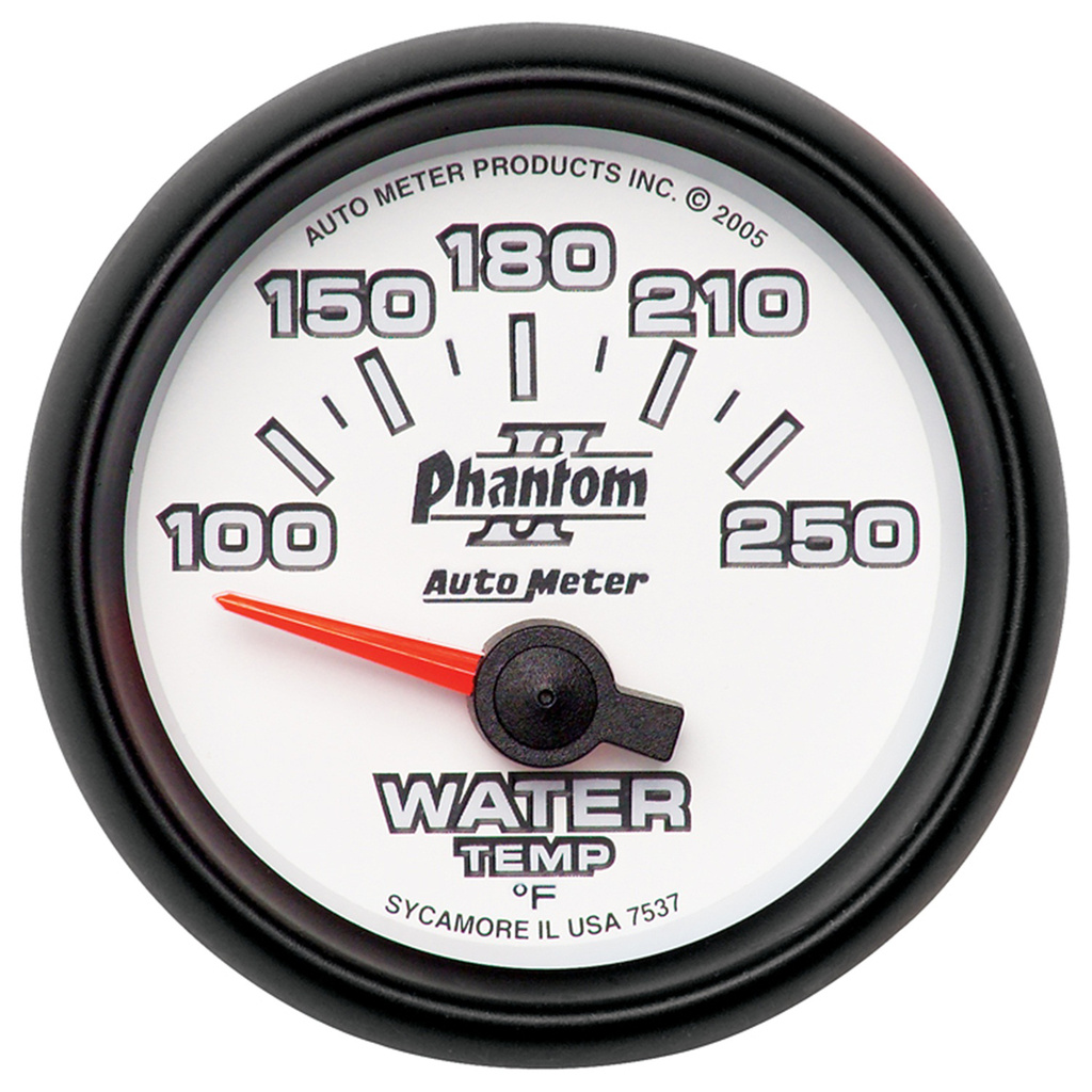 2-1/16" Wassertemperatur, 100-250 °F, Phantom Ii