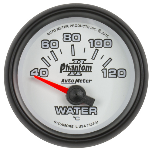 2-1/16" Wassertemperatur, 40-120 C, Phantom Ii
