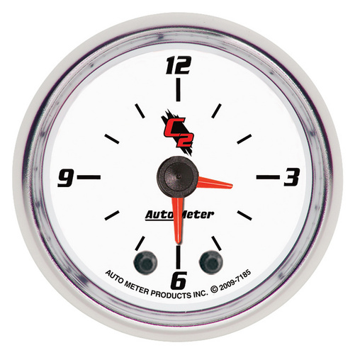 2-1/16" Uhr, 12-Stunden, C2