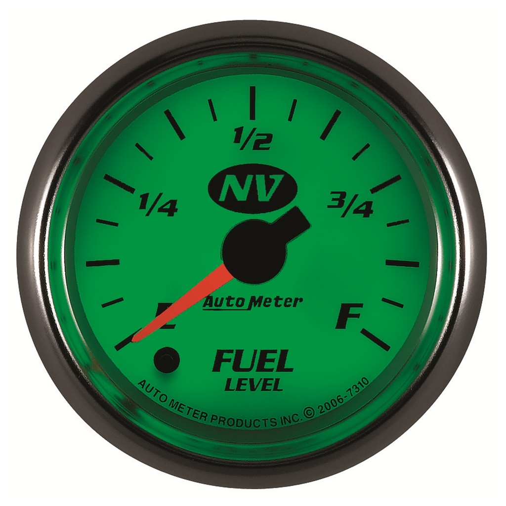 2-1/16" Kraftstoffstand, Programmable 0-280 Ω, Nv