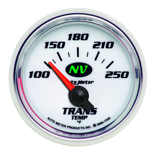 2-1/16" Getriebetemperatur, 100-250 °F, Nv