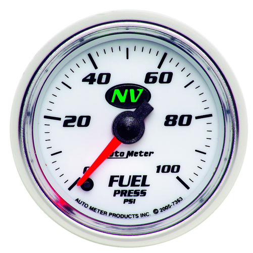 2-1/16" Kraftstoffdruck, 0-100 Psi, Nv