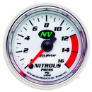 2-1/16" Nitrous Druck, 0-1600 Psi, Nv