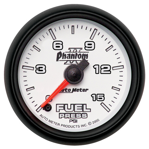 2-1/16" Kraftstoffdruck, 0-15 Psi, Phantom Ii