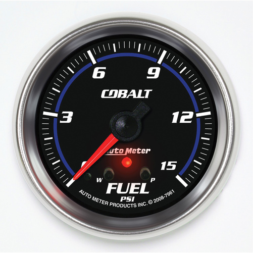2-5/8" Kraftstoffdruck, 0-15 Psi, Cobalt