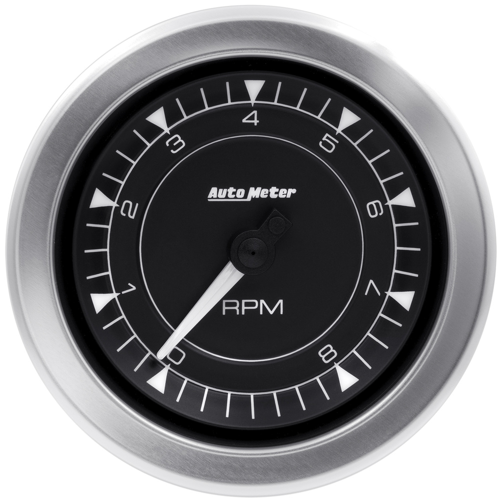3-3/8" Drehzahlmesser 8k Rpm In-Dash Chrono