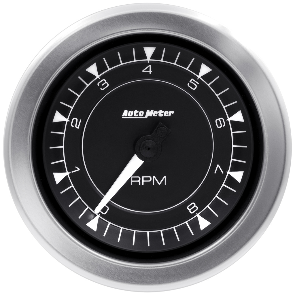 3-3/8" Drehzahlmesser 8k Rpm In-Dash Chrono