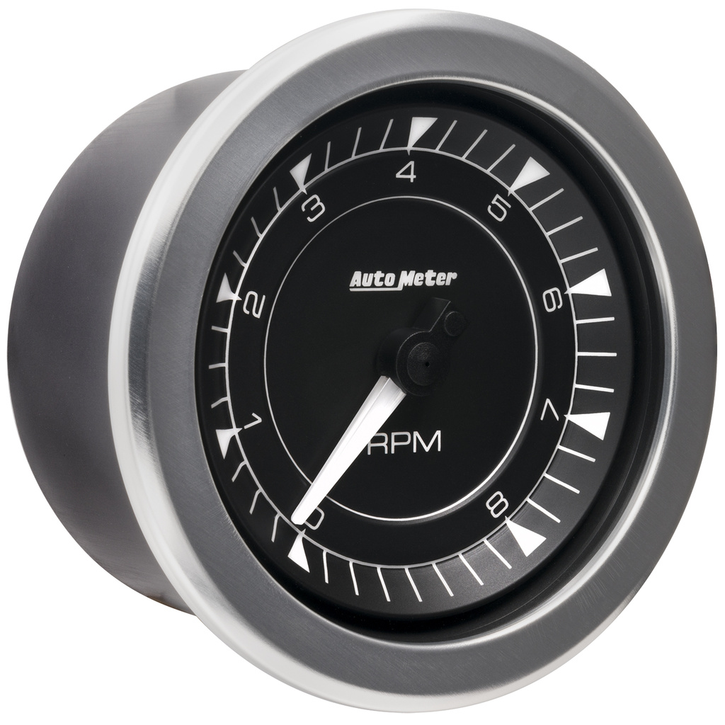 3-3/8" Drehzahlmesser 8k Rpm In-Dash Chrono