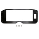 Direktpassendes Armaturenbrett-Panel, Gmc Truck 55-59, Billet, Fits Universal Invision Dash
