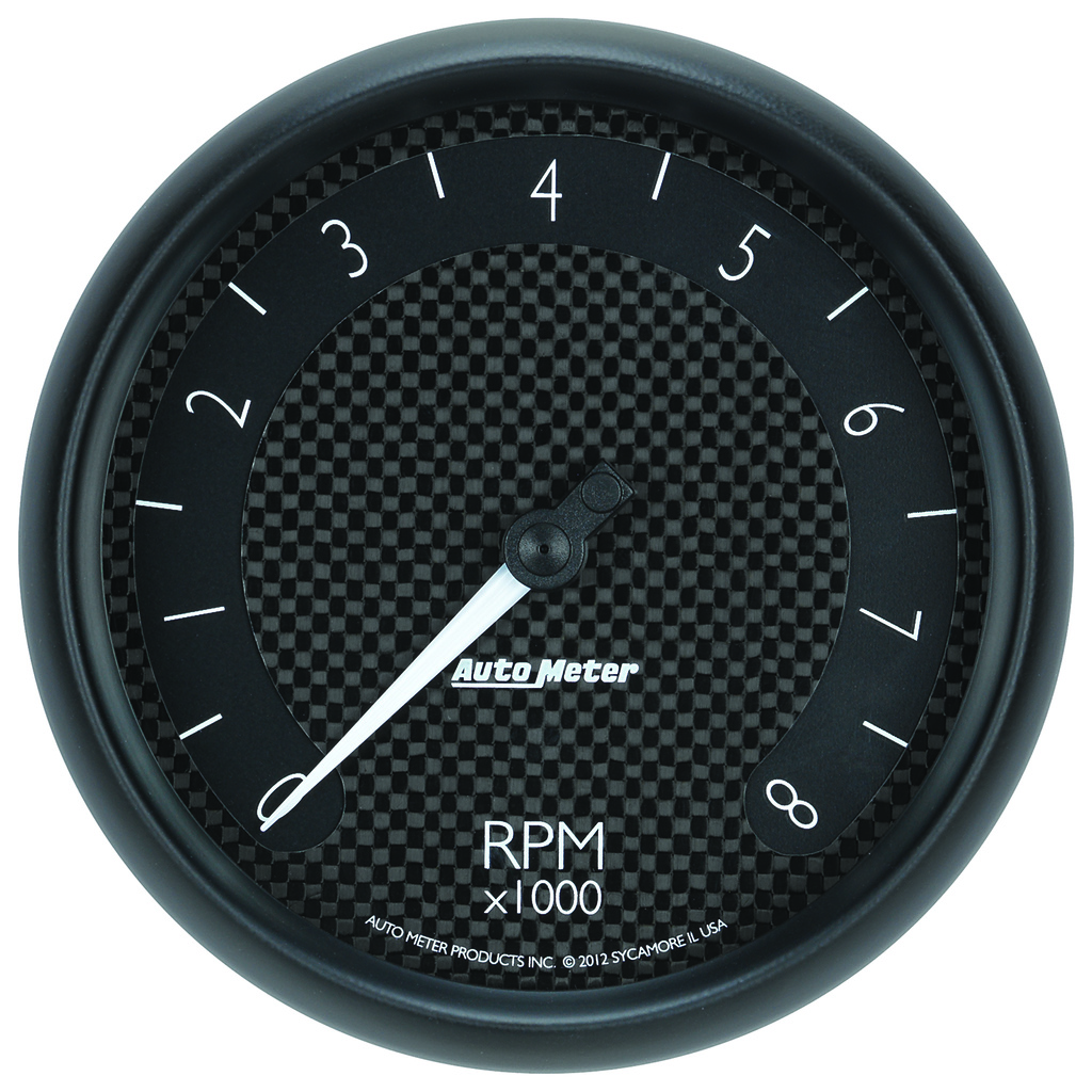 5" In-Dash Drehzahlmesser, 0-8,000 Rpm, Gt