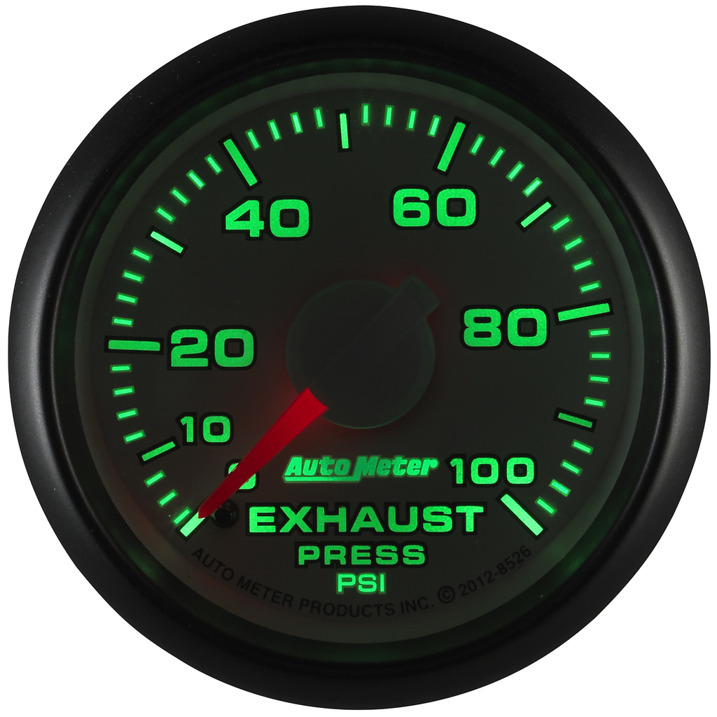 2-1/16" Abgasdruck, 0-100 Psi, Gen 3 Dodge Factory Match
