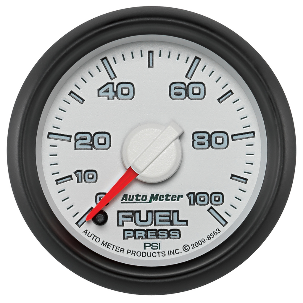 2-1/16" Kraftstoffdruck, 0-100 Psi, Gen 3 Dodge Factory Match
