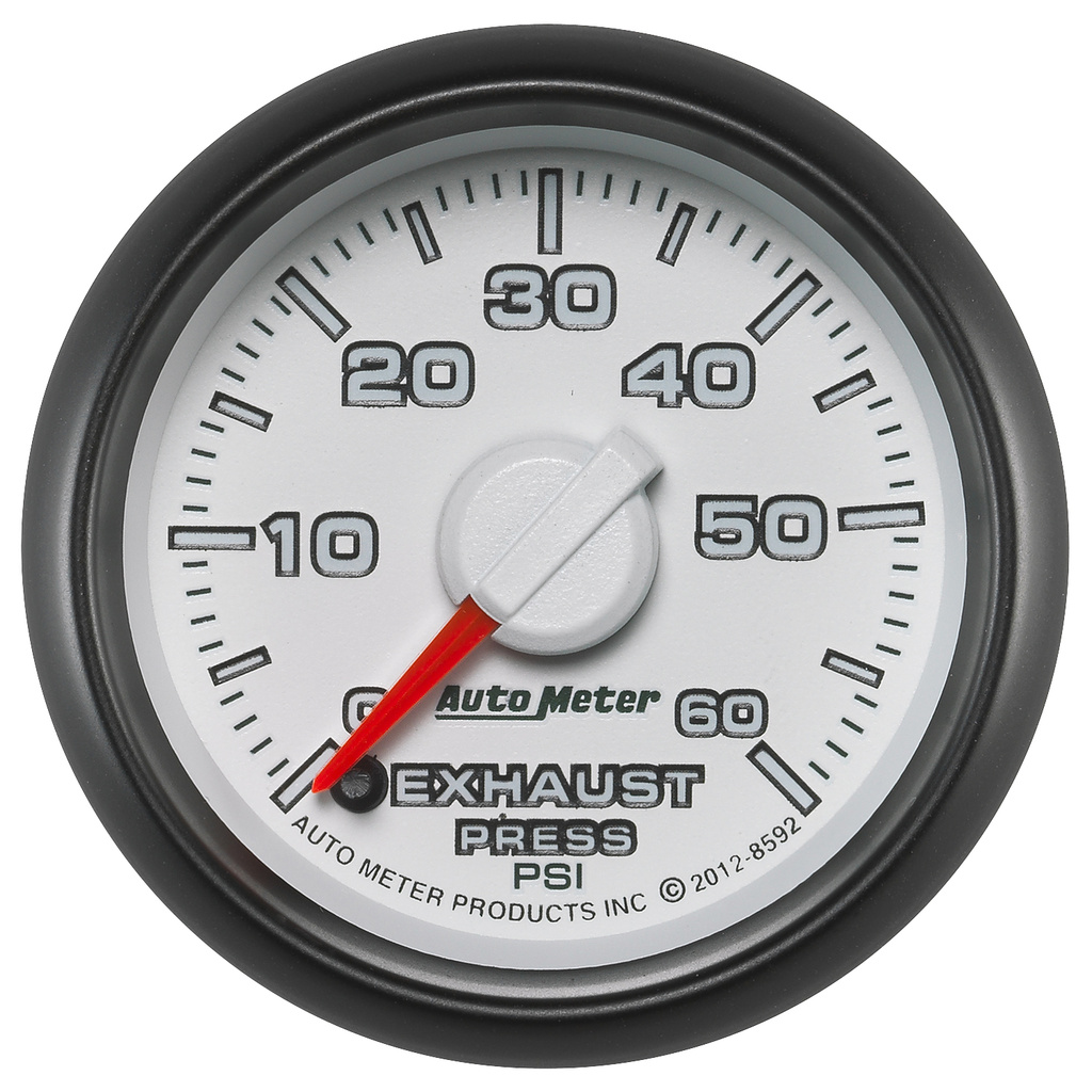 2-1/16" Abgasdruck, 0-60 Psi, Gen 3 Dodge Factory Match