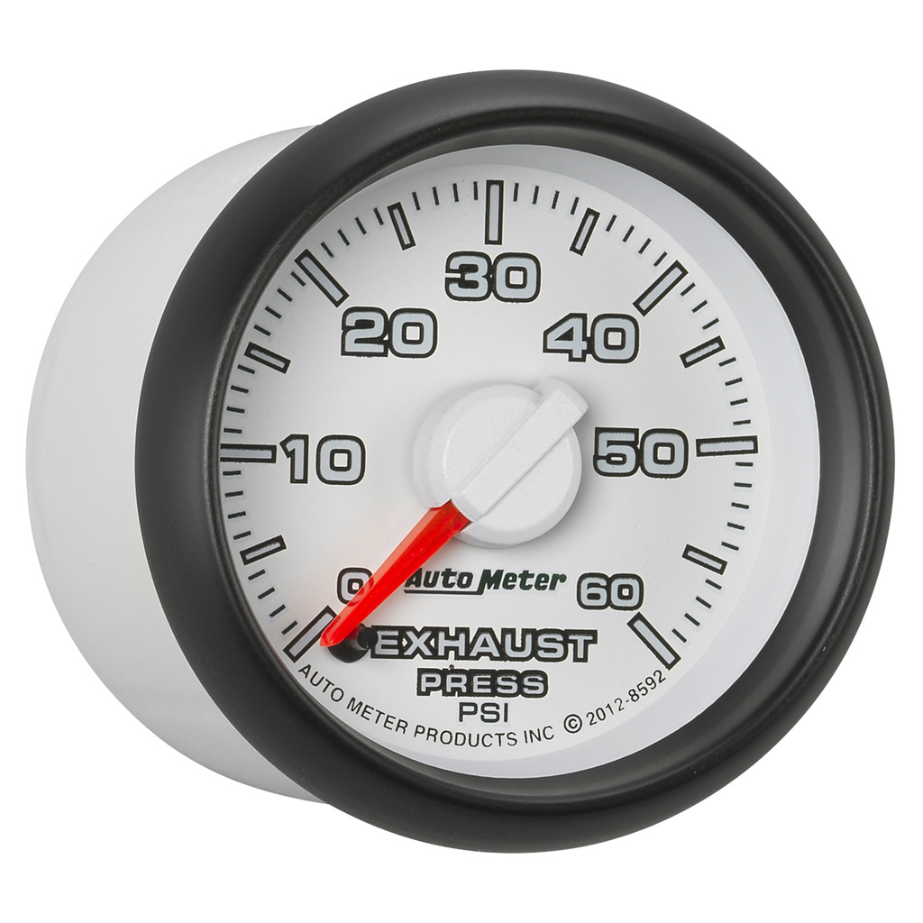 2-1/16" Abgasdruck, 0-60 Psi, Gen 3 Dodge Factory Match