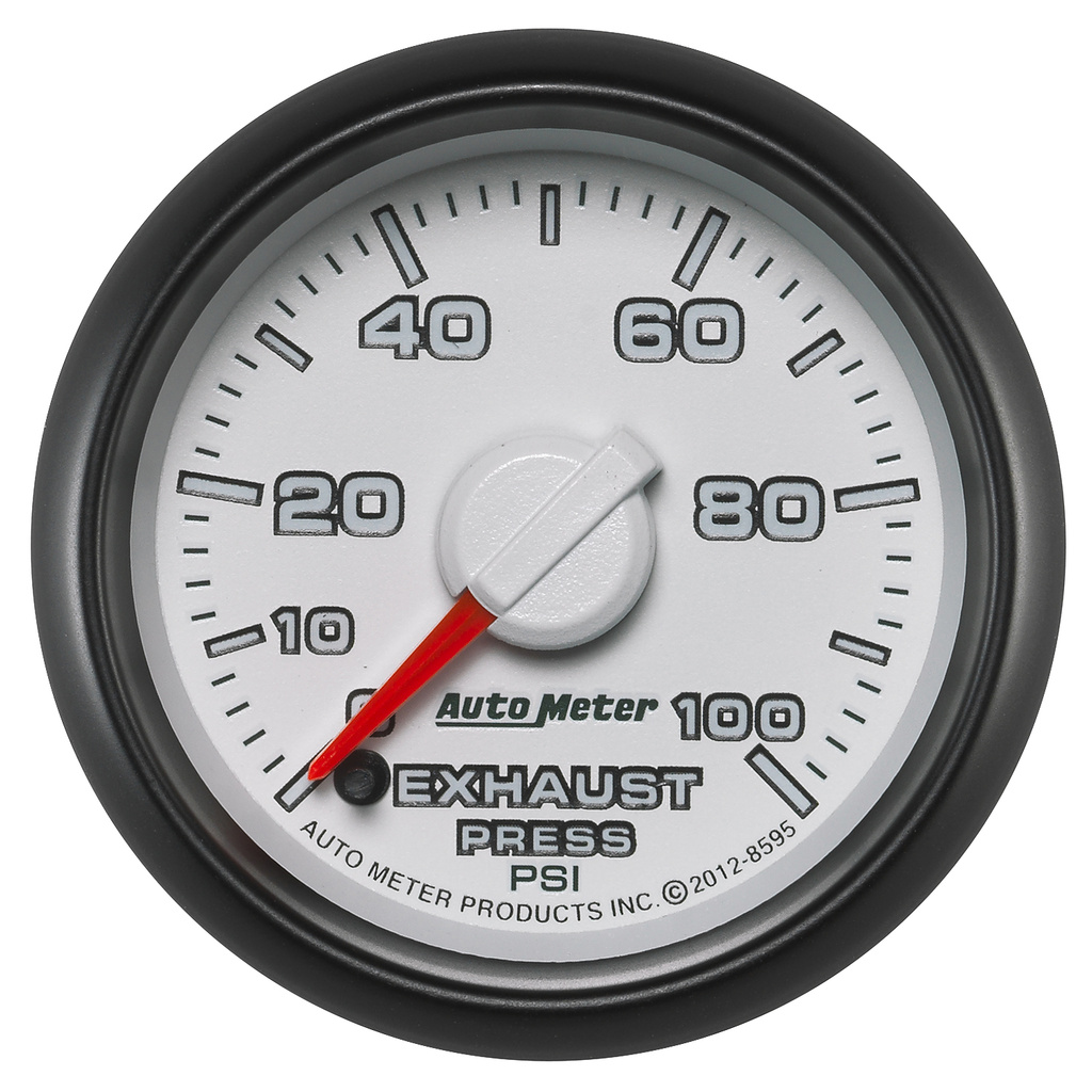 2-1/16" Abgasdruck, 0-100 Psi, Gen 3 Dodge Factory Match