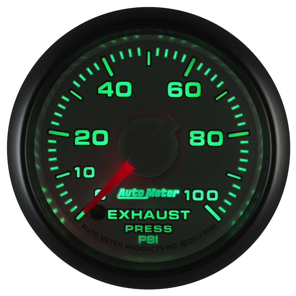 2-1/16" Abgasdruck, 0-100 Psi, Gen 3 Dodge Factory Match