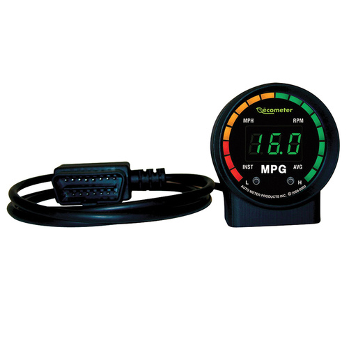 2-1/16" Ecometer, 1.0-99.9 Mpg, Ecometer