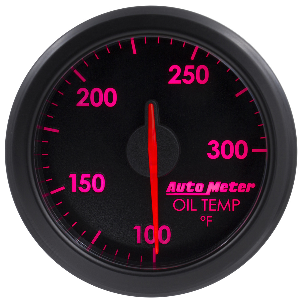 2-1/16" Öltemperatur, 100-300`F, Airdrive, Black
