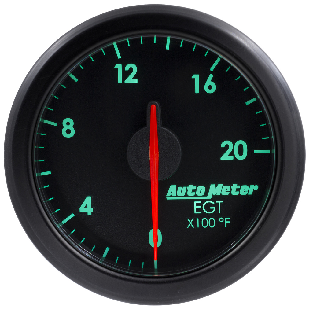 2-1/16" E.G.T, 0-2000`F, Airdrive, Black