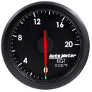2-1/16" E.G.T, 0-2000`F, Airdrive, Black
