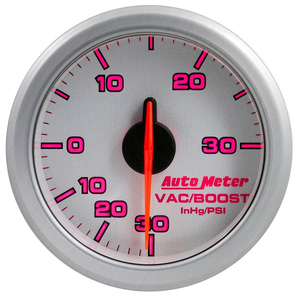 2-1/16" Boost/Vac, 30 In Hg/30 Psi, Airdrive, Silver