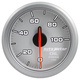2-1/16" Öldruck, 0-100 Psi, Airdrive, Silver