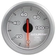 2-1/16" Öldruck, 0-100 Psi, Airdrive, Silver