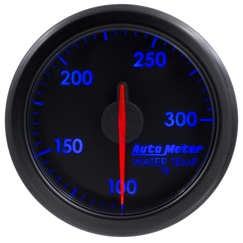 2-1/16" Wassertemperatur,100-300`F, Airdrive, Black