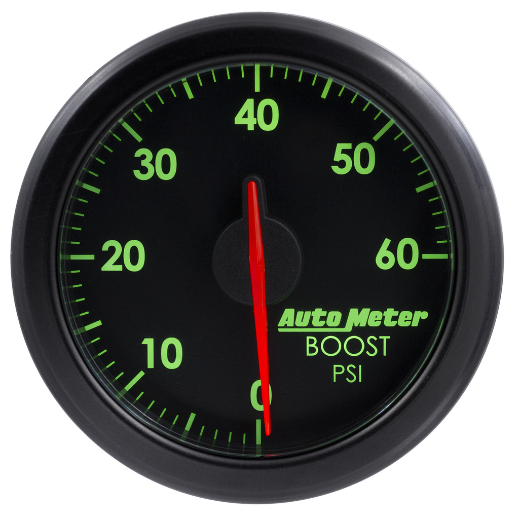 2-1/16" Boost, 0-60 Psi, Airdrive, Black