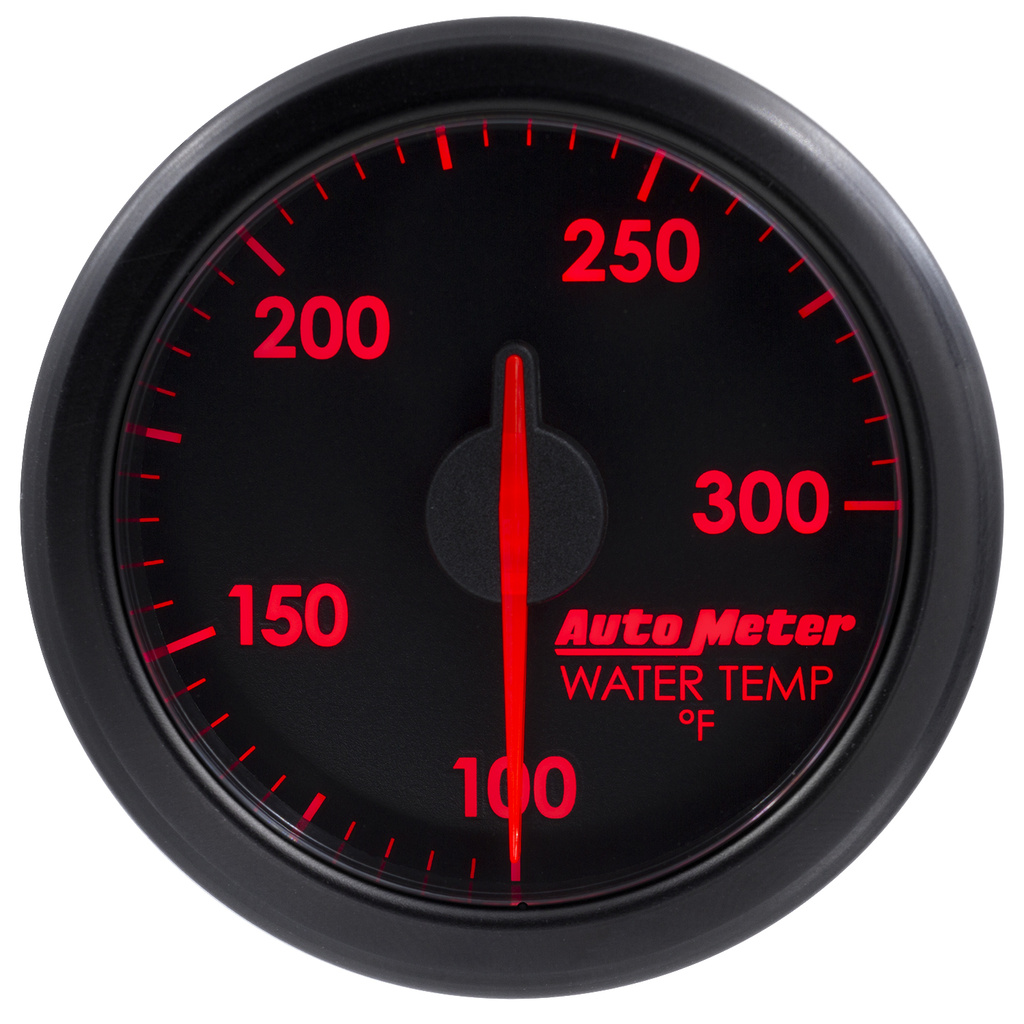 2-1/16" Wassertemperatur,100-300`F, Airdrive, Black