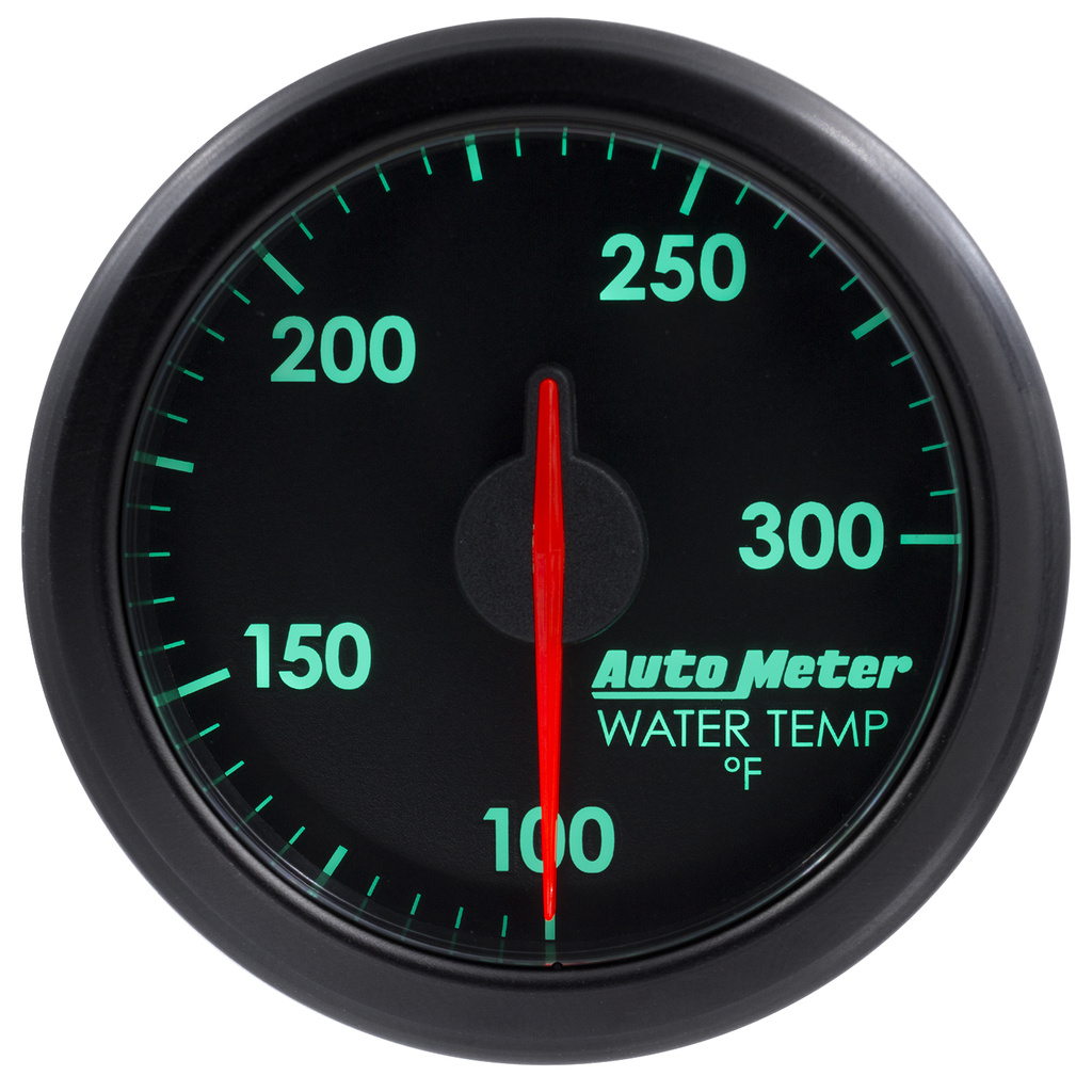 2-1/16" Wassertemperatur,100-300`F, Airdrive, Black