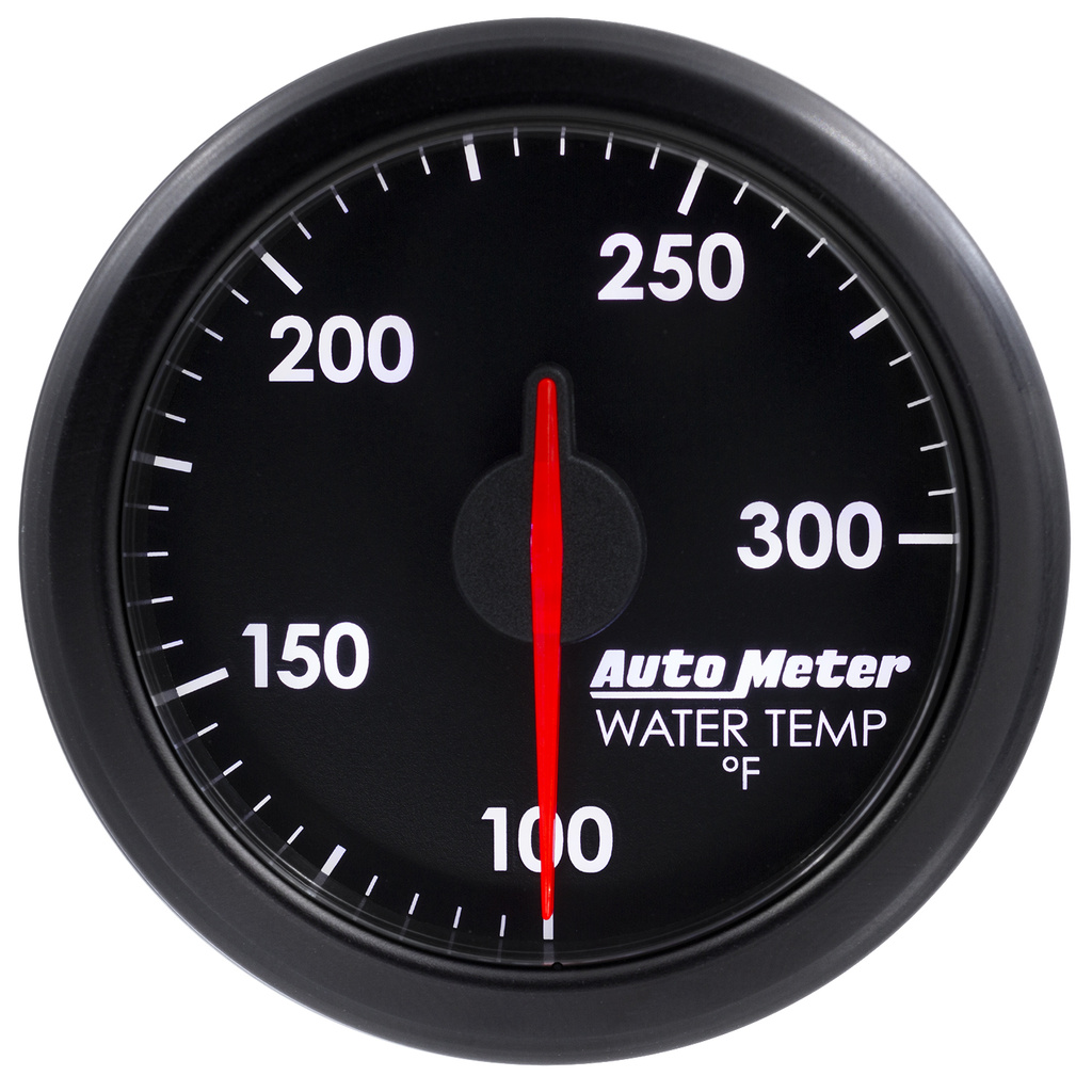 2-1/16" Wassertemperatur,100-300`F, Airdrive, Black