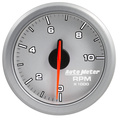 2-1/16" Tach, 0-10,000 Rpm, Airdrive, Silver