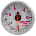 2-1/16" Tach, 0-5,000 Rpm, Airdrive, Silver
