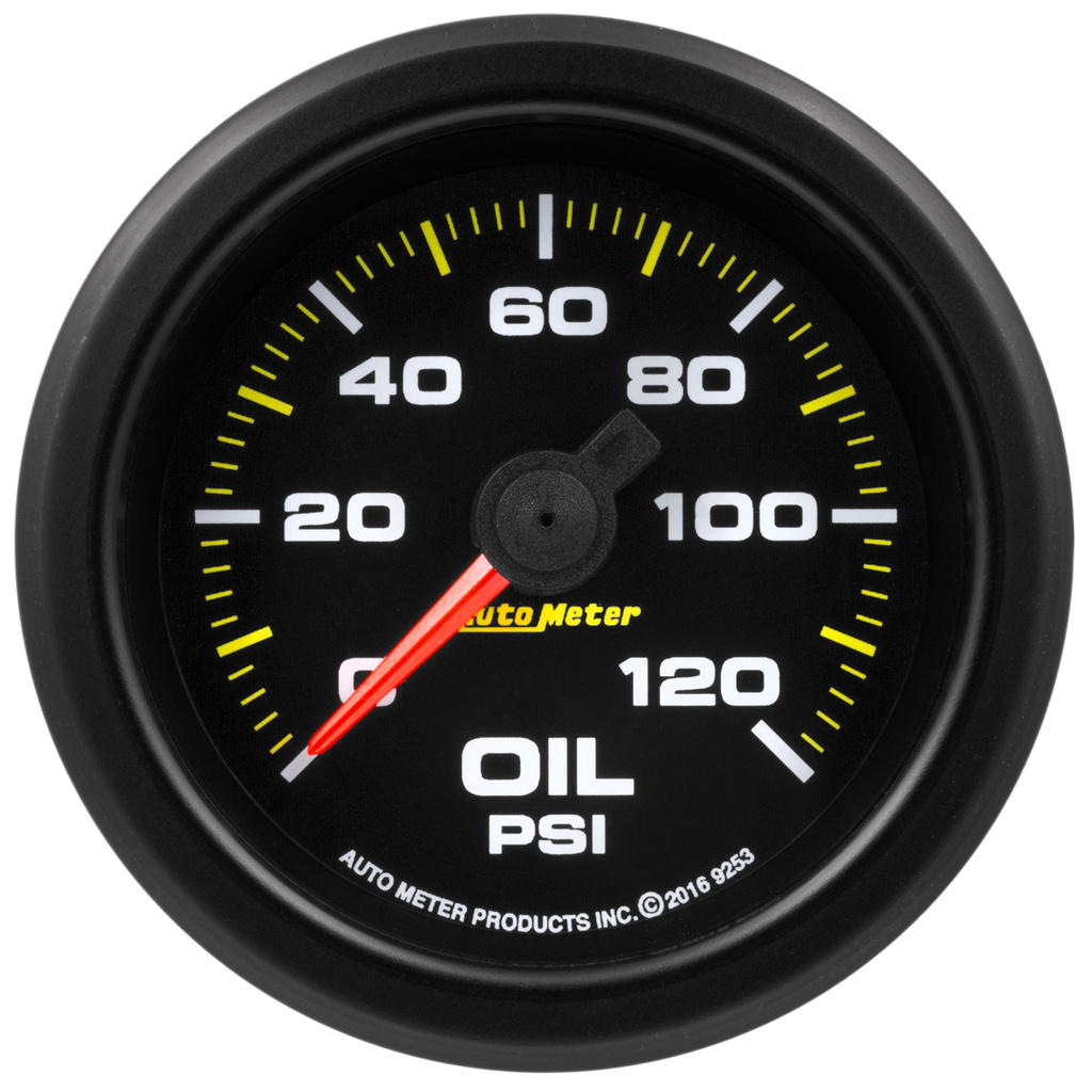 2 1/16", Gauge, Öldruck, 120psi, Stepper Motor W/Warn, Extreme Environment