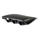 Dash Top, Triple, 2-1/16", Black, Ford Mustang 05-09 S197