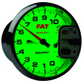 5" Drehzahlmesser, 0-10,000 Rpm, White, Pro-Cycle