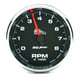 2-5/8" Drehzahlmesser, 0-8,000 Rpm, Black, Pro-Cycle